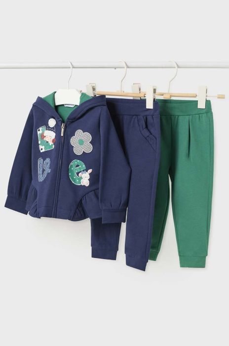 Комплект для немовлят Mayoral колір синій (3424129) Комплект для немовлят Mayoral колір синій (3424129)