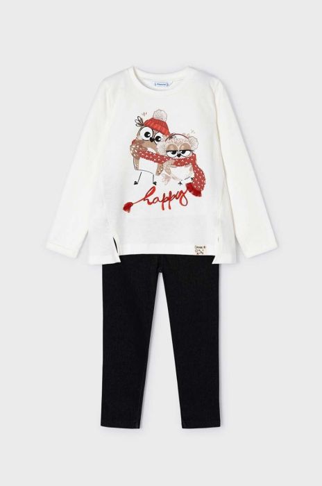 Дитячий бавовняний комплект Mayoral колір чорний (3419810) Дитячий бавовняний комплект Mayoral колір чорний (3419810)