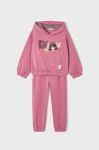Дитячий спортивний костюм Mayoral колір рожевий (3408733) Дитячий спортивний костюм Mayoral колір рожевий (3408733)