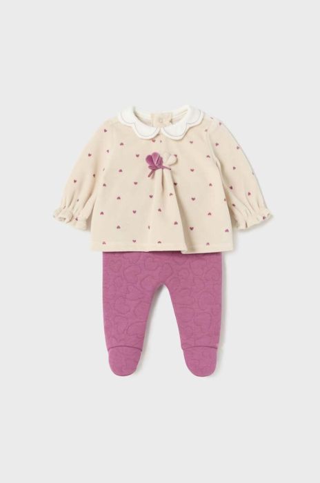 Комплект для немовлят Mayoral Newborn Gift box колір фіолетовий Комплект для немовлят Mayoral Newborn Gift box колір фіолетовий