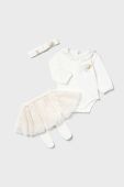 Комплект для немовлят Mayoral Newborn колір бежевий (3477181) Комплект для немовлят Mayoral Newborn колір бежевий (3477181)