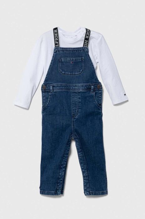 Комплект для немовлят Tommy Hilfiger колір синій (3621491) Комплект для немовлят Tommy Hilfiger колір синій (3621491)