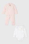 Комплект для немовлят Guess колір рожевий (3570262)