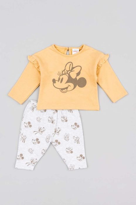 Дитячий бавовняний комплект zippy колір жовтий (3691056) Дитячий бавовняний комплект zippy колір жовтий (3691056)