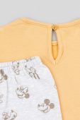 Дитячий бавовняний комплект zippy колір жовтий (3691056) Дитячий бавовняний комплект zippy колір жовтий (3691056)
