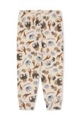 Дитяча бавовняна піжама Konges Sl?jd колір бежевий візерунок Дитяча бавовняна піжама Konges Sl?jd колір бежевий візерунок