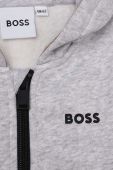 Cпортивний костюм для немовлят BOSS колір сірий Cпортивний костюм для немовлят BOSS колір сірий