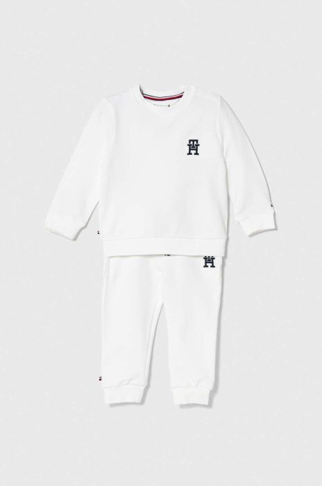 Cпортивний костюм для немовлят Tommy Hilfiger колір білий (3351431) Cпортивний костюм для немовлят Tommy Hilfiger колір білий (3351431)