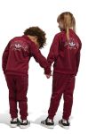 Дитячий спортивний костюм adidas Originals колір бордовий Дитячий спортивний костюм adidas Originals колір бордовий