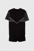 Дитячий бавовняний комплект adidas Originals колір чорний (3489348) Дитячий бавовняний комплект adidas Originals колір чорний (3489348)