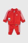 Cпортивний костюм для немовлят adidas Originals колір червоний (3489392) Cпортивний костюм для немовлят adidas Originals колір червоний (3489392)