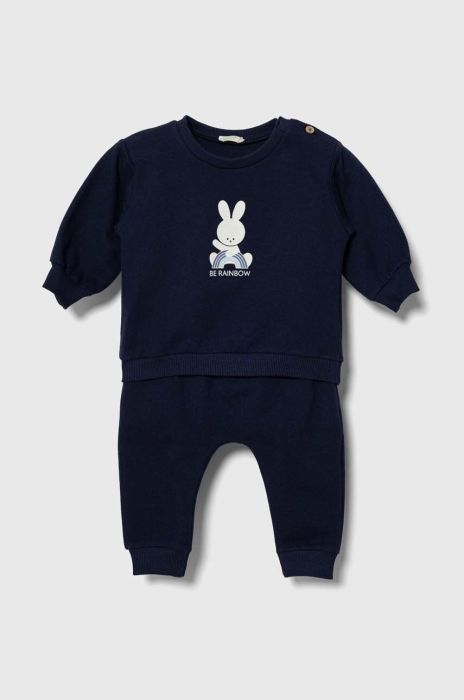 Комплект для немовлят United Colors of Benetton колір синій Комплект для немовлят United Colors of Benetton колір синій