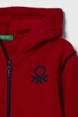 Дитячий бавовняний спортивний костюм United Colors of Benetton колір червоний (3415384)