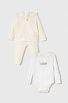 Комплект для немовлят Guess колір бежевий (3620879)
