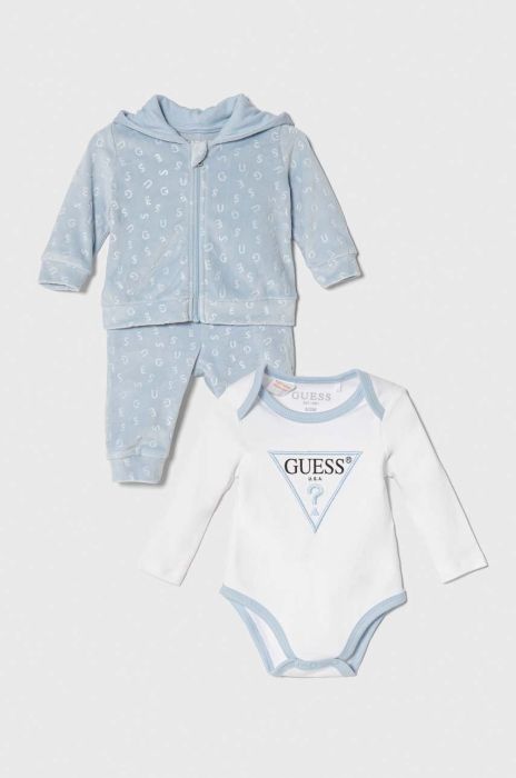 Комплект для немовлят Guess колір блакитний (3620875) Комплект для немовлят Guess колір блакитний (3620875)