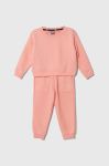 Дитячий спортивний костюм Puma Loungewear Suit FL G колір помаранчевий Дитячий спортивний костюм Puma Loungewear Suit FL G колір помаранчевий