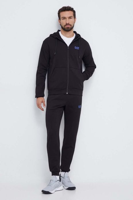 Спортивний костюм EA7 Emporio Armani чоловічий колір чорний (3332794) Спортивний костюм EA7 Emporio Armani чоловічий колір чорний (3332794)