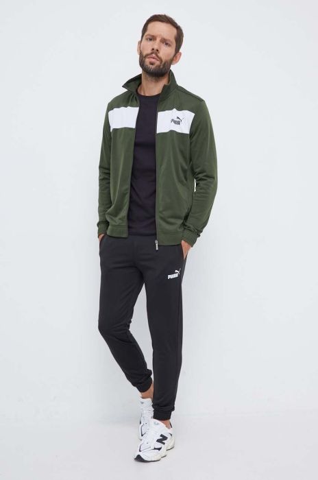 Спортивний костюм Puma чоловічий колір зелений (3567171) Спортивний костюм Puma чоловічий колір зелений (3567171)