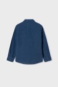 Дитяча бавовняна сорочка Mayoral колір блакитний (3500388)