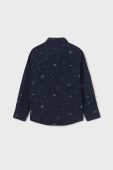 Дитяча бавовняна сорочка Mayoral колір синій (3420018)
