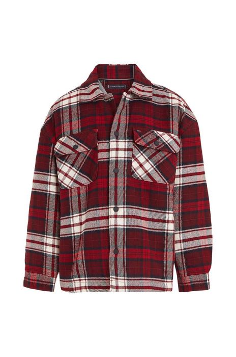 Дитяча куртка Tommy Hilfiger колір червоний (3527984)