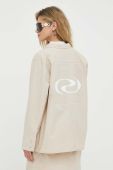 Куртка R?sum? жіноча колір бежевий oversize Куртка R?sum? жіноча колір бежевий oversize