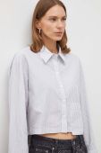 Бавовняна сорочка Herskind жіноча колір білий relaxed класичний комір (3592827)