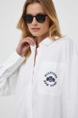 Бавовняна сорочка Tommy Hilfiger жіноча колір білий relaxed класичний комір (3571218) Бавовняна сорочка Tommy Hilfiger жіноча колір білий relaxed класичний комір (3571218)