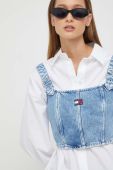 Джинсовий топ Tommy Jeans колір блакитний (3510208) Джинсовий топ Tommy Jeans колір блакитний (3510208)