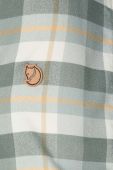 Сорочка Fjallraven Singi жіноча колір зелений regular класичний комір (3631846)