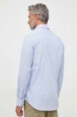 Сорочка Tommy Hilfiger чоловіча slim з італійським коміром колір блакитний
