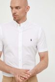 Сорочка Polo Ralph Lauren чоловіча колір білий slim комір button-down (3259948) Сорочка Polo Ralph Lauren чоловіча колір білий slim комір button-down (3259948)