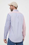 Бавовняна сорочка Polo Ralph Lauren чоловіча regular класичний комір колір барвистий (3274318)