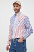 Бавовняна сорочка Polo Ralph Lauren чоловіча regular класичний комір колір барвистий (3274318)