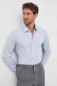 Сорочка BOSS чоловіча slim класичний комір колір блакитний (3485735)