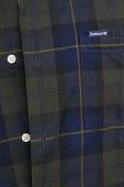 Бавовняна сорочка Barbour чоловіча колір зелений slim комір button-down (3496684) Бавовняна сорочка Barbour чоловіча колір зелений slim комір button-down (3496684)