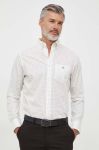 Бавовняна сорочка Gant чоловіча колір бежевий regular комір button-down (3621643) Бавовняна сорочка Gant чоловіча колір бежевий regular комір button-down (3621643)