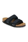 Замшеві шльопанці Birkenstock Uji жіночі колір чорний 1024810