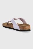 В'єтнамки Birkenstock Gizeh жіночі колір фіолетовий на плоскому ходу 1025369 В'єтнамки Birkenstock Gizeh жіночі колір фіолетовий на плоскому ходу 1025369