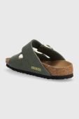 Шльопанці Birkenstock Arizona жіночі колір зелений 1025477 Шльопанці Birkenstock Arizona жіночі колір зелений 1025477