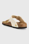 В'єтнамки Birkenstock Gizeh жіночі колір бежевий на плоскому ходу 1025503