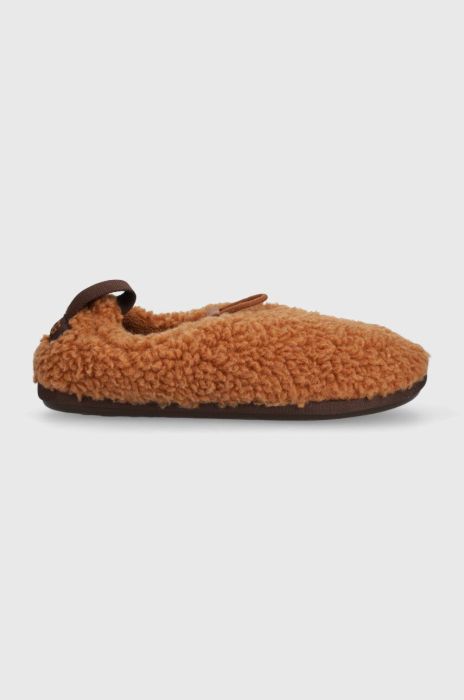 Тапочки UGG Plushy Slipper колір коричневий 1143952 Тапочки UGG Plushy Slipper колір коричневий 1143952