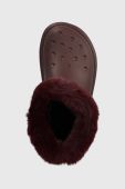 Зимові чоботи Crocs Stomp Lined Boot колір бордовий 208718 Зимові чоботи Crocs Stomp Lined Boot колір бордовий 208718