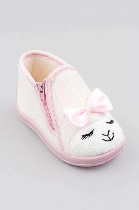 Тапочки для немовлят zippy колір рожевий