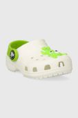 Дитячі шльопанці Crocs колір зелений (3620887)