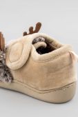 Дитячі тапочки zippy колір коричневий (3691113)