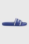 Шльопанці Tommy Jeans TJM POOL SLIDE чоловічі EM0EM01229 колір блакитний Шльопанці Tommy Jeans TJM POOL SLIDE чоловічі EM0EM01229 колір блакитний