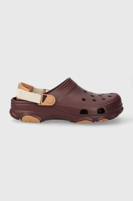 Шльопанці Crocs Classic All Terain Clog чоловічі колір бордовий 206340 Шльопанці Crocs Classic All Terain Clog чоловічі колір бордовий 206340