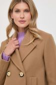Вовняне пальто Pinko колір коричневий перехідний (3571221) Вовняне пальто Pinko колір коричневий перехідний (3571221)