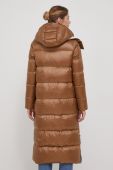 Пухове пальто Deha колір коричневий зимова